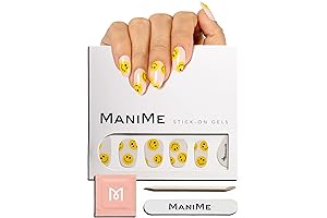 ManiMe Gel Nail Wraps (Bien Happy): Effortless Salon-Quality Manicure at Home
