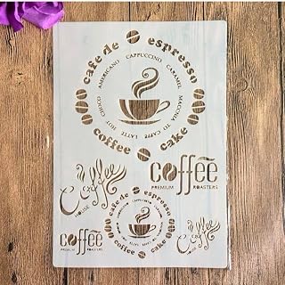 ステンシル 描画 製図 テンプレート ステンシルシート ステンシルプレート A4