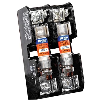 Mersen 30313R Amp-Trap 2000 Time-Delay/Class CC Fuse Screw Connector with Double Quick Connect, 3 Pole