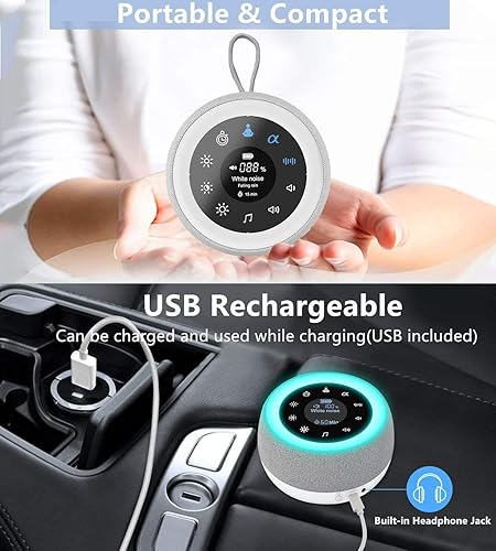 Miniatura 5 de Máquina portátil de sonido de ruido blanco