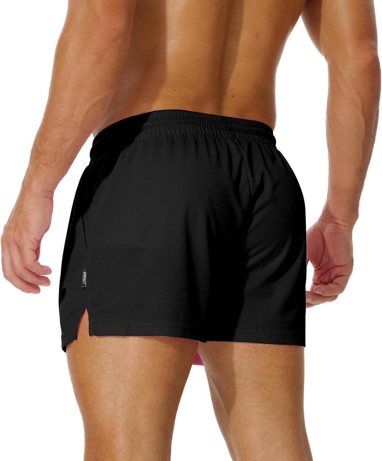 AIMPACT Mens Mesh Running Shorts 3 Inch Quick Dry Lightweight Gym Workout Athletic Shorts for Men with Pockets