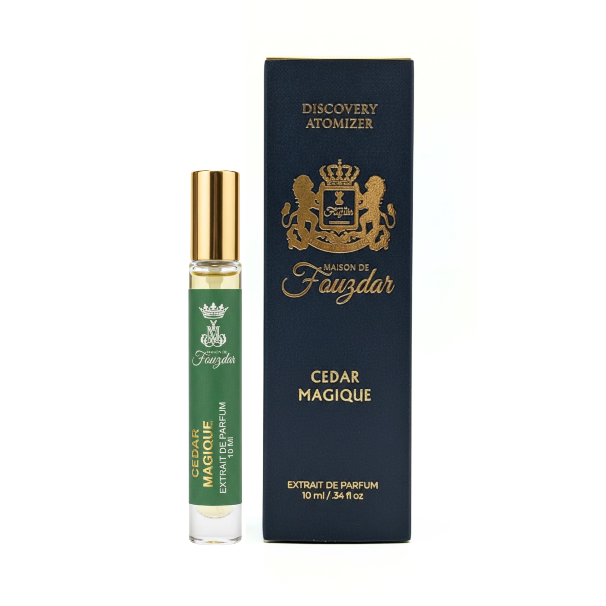 Cedar Magique Extrait de Parfum 10ml - Fresh Woody Citrus Perfume for Men & Women | Long Lasting Cedarwood Iris Patchouli Fragrance | Niche Luxury Unisex Gift-image-11