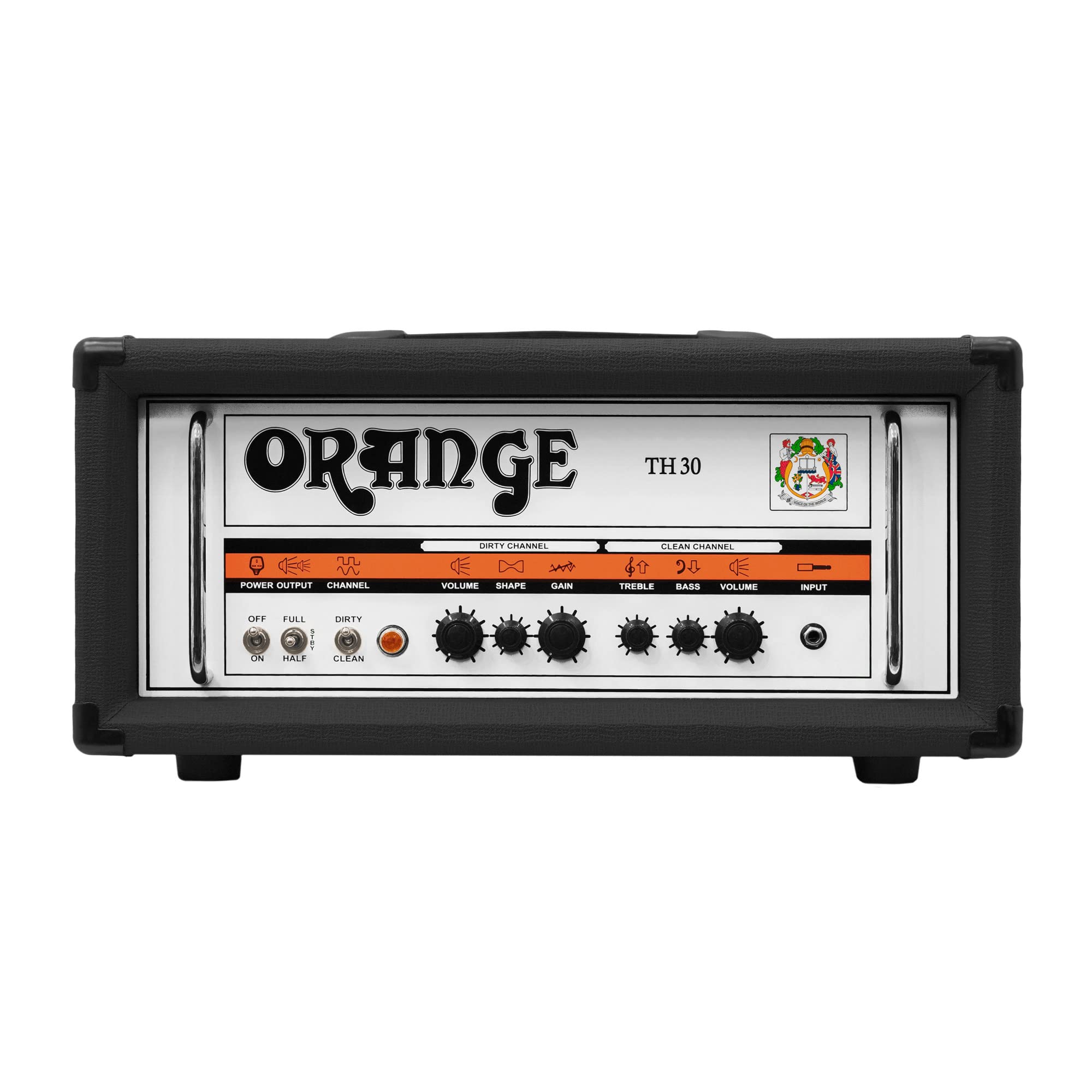 ギターアンプ Orange TH30H Black Amazon.com: Orange TH30H 30-watt 2-Channel Tube Head - Black