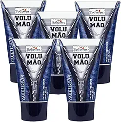 Volumão Gel Intensificador Masculino 25g - Kit 5un