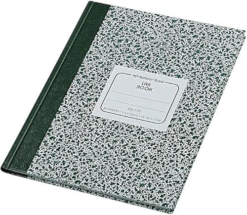 Miniatura 3 de National 53110 Lab Notebook Quadrille Rule 7 78 x 10 18 White 96 hojas