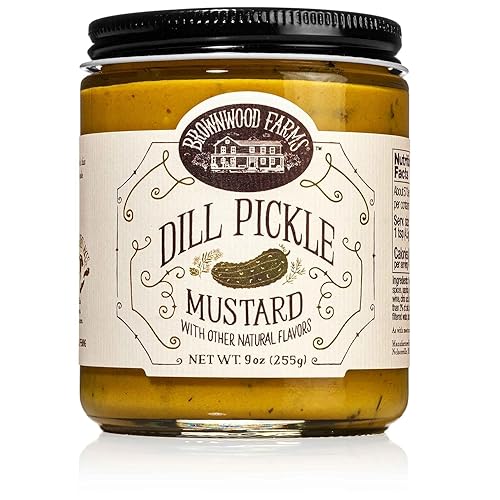 Miniatura 11 de Brownwood Farms Mostaza saborizada, hecha en pequeños lotes, dulce, picante, cremosa y deliciosa, de la región de los Grandes Lagos