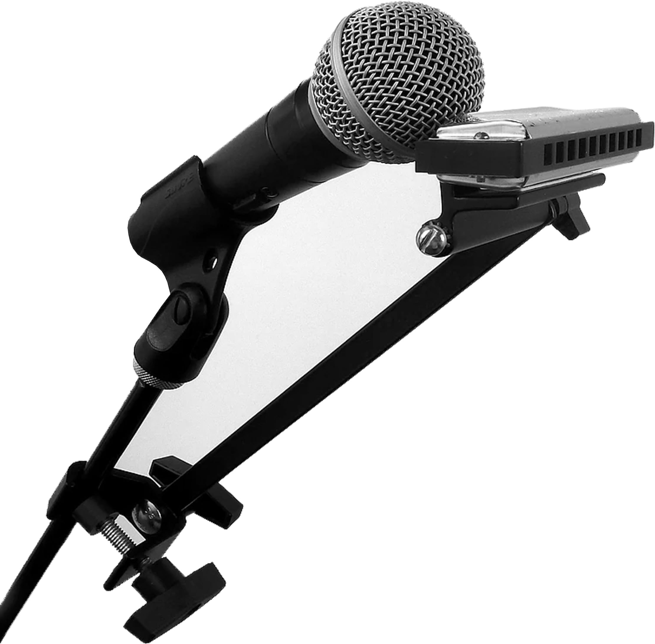 Ultimate Magnetic Mic Stand Harmonica Holder