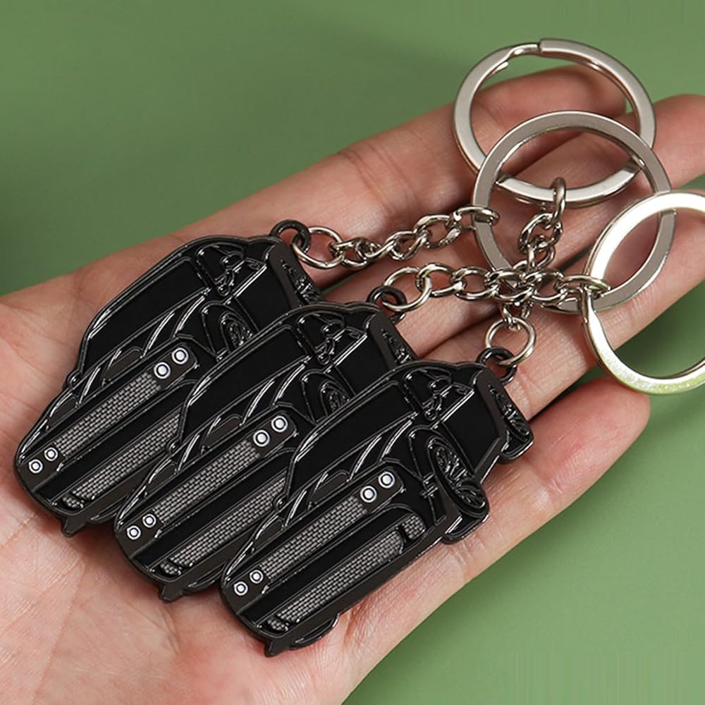 Toguma 2Pcs Keychain Accessories for Dodge Challenger