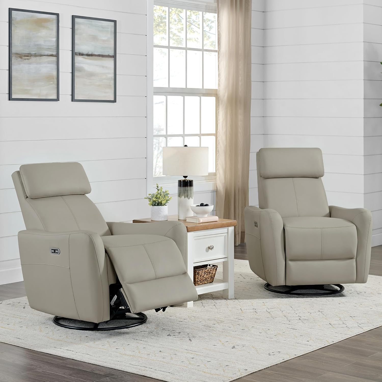 Costco Rocker Glider Chairs Costco Leather Swivel Recliner With