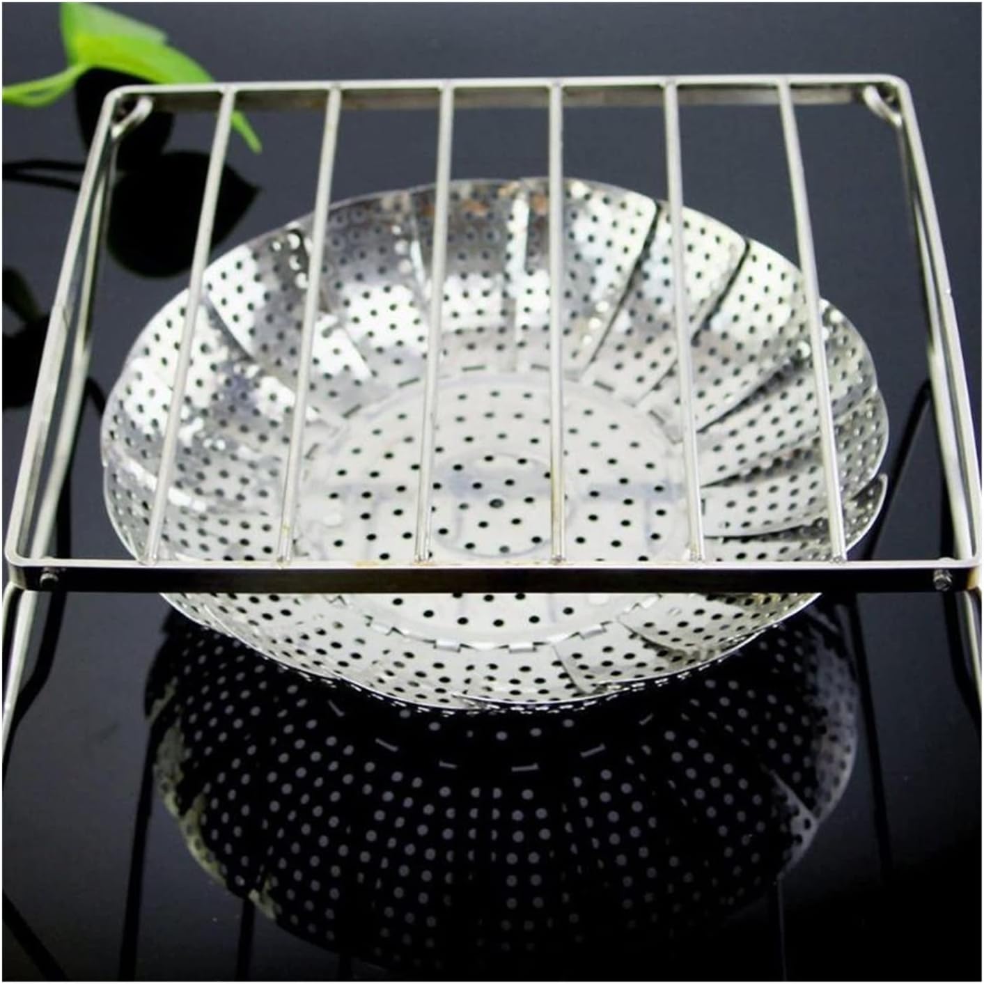 Barbecue Grill-Folding Barbecue Grill Outdoor Stainless Steel Portable Garden Rack Lightweight Kitchen Tools