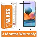 OpenTech® Military-Grade Tempered Glass Screen Protector for Redmi Note 9 Pro / Note 9 Pro Max / Note 10 Pro / Note 10 Pro Max / K40 / K40 Pro / K40 Pro Plus / 11x / 11x Pro / POCO F3 with Edge to Edge Coverage and Easy Installation kit gallery image