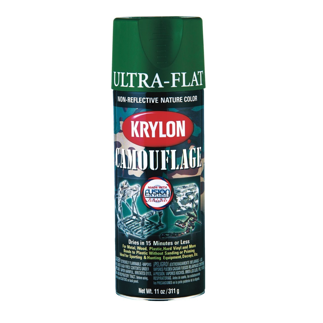 KRYLON CAMOUFLAGE スプレー KHAKI カーキ クライロン Krylon Camouflage Paint Ultra Flat Sand 11 oz. and Khaki 11