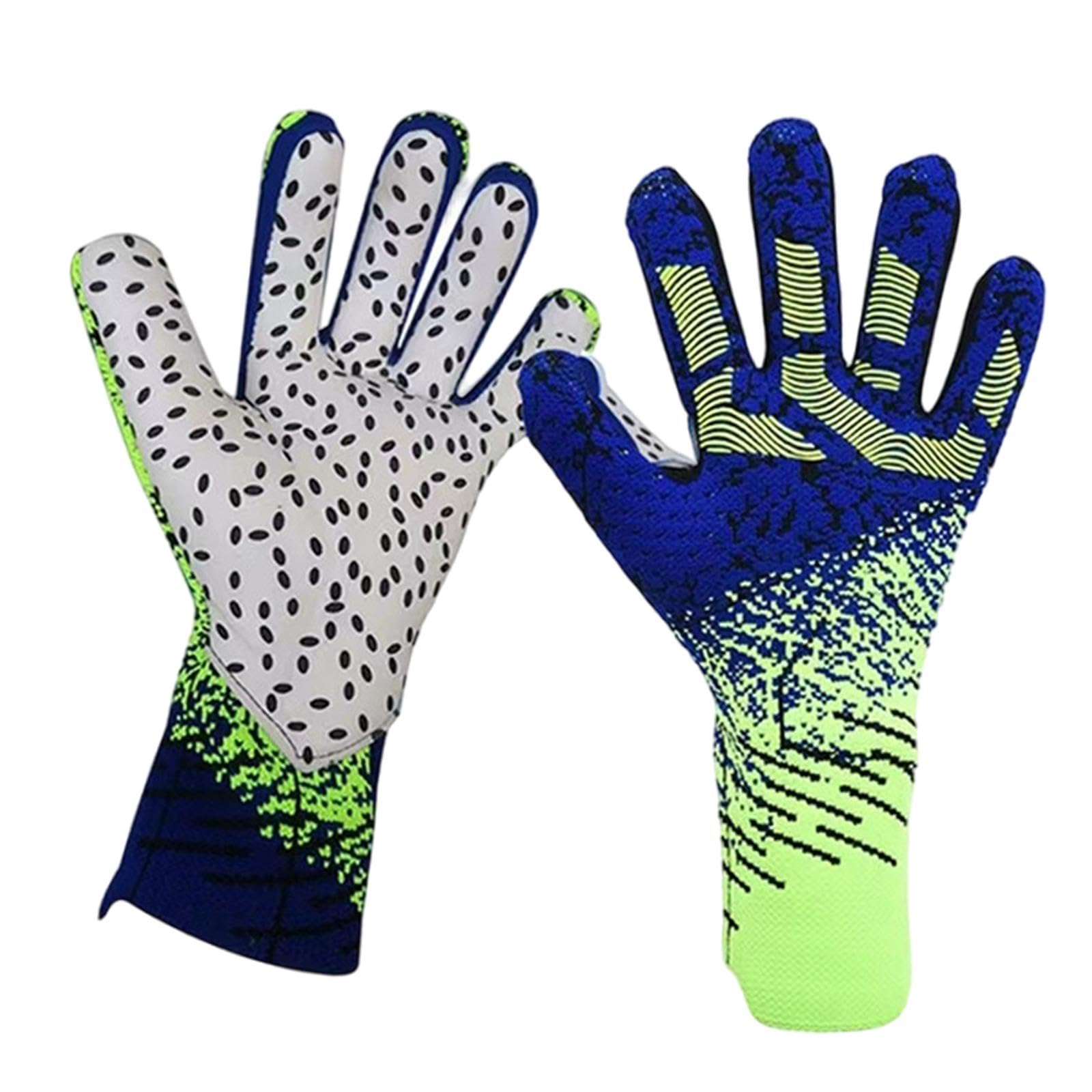 Bnf® Football Goalkeeper Gloves Thickened High Performance Sport Goalie Gloves Blue and Green| Sporting Goods | Team Sports | Soccer | Clothing, Shoes & Accessories | Gloves (B0D86YGH4S) Amazon Price History, Amazon Price Tracker