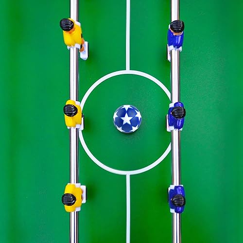 Vista 11 de Coopay 12 pelotas de futbolín de 1.28 pulgadas (1.260 in), pelotas de repuesto de fútbol de mesa, multicolor, oficiales, con una bolsa de cordón