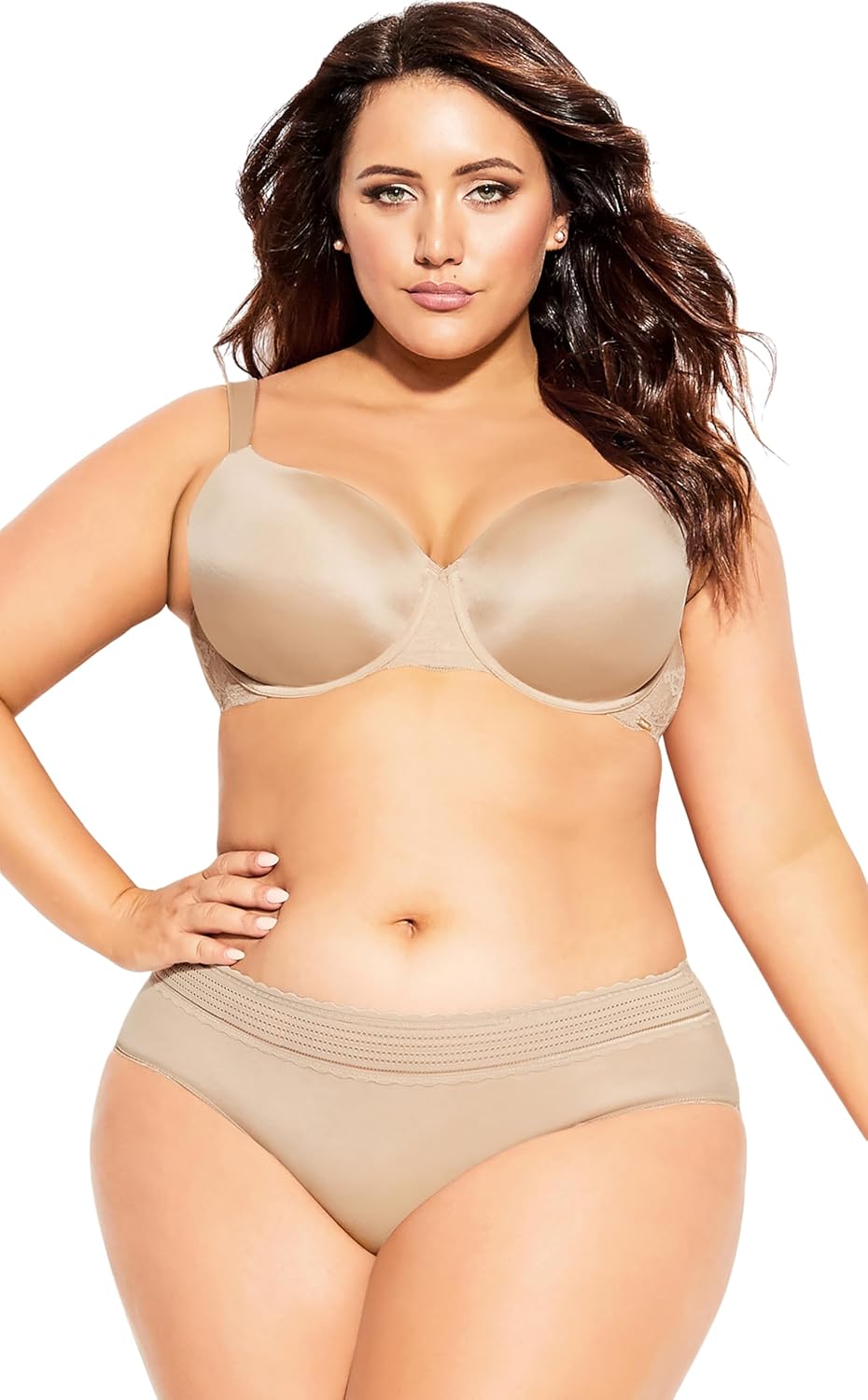 City Chic Women's Plus Size Bra - Sexy Glam T-Shirt