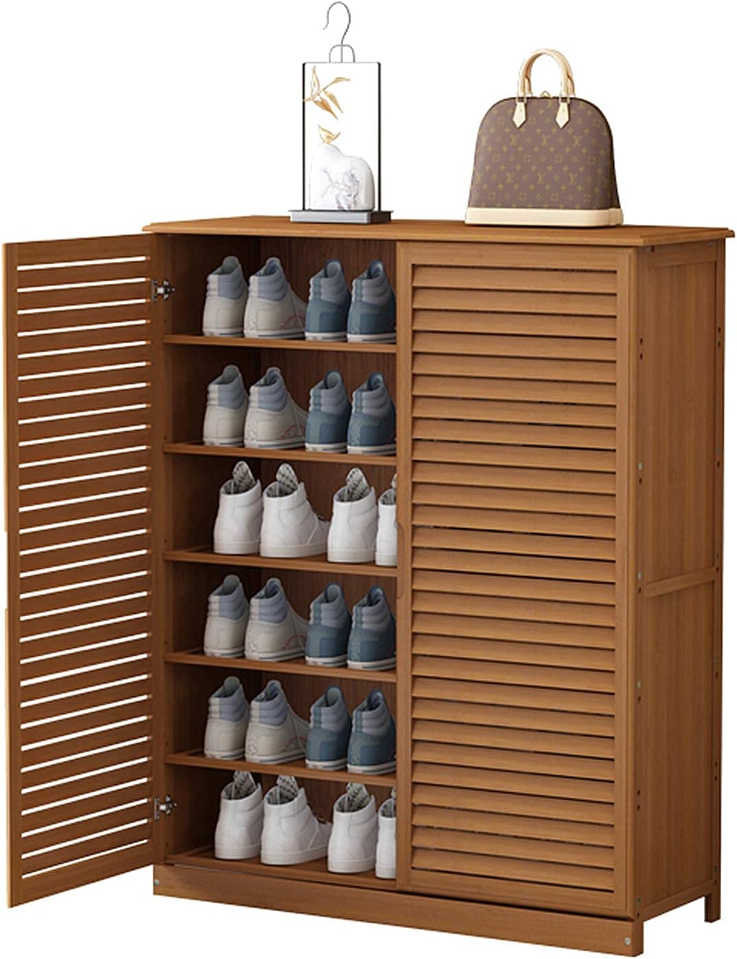 InSyoForeverEC Gabinete De Alacenaiento De Zapatos De 5 Niveles Para