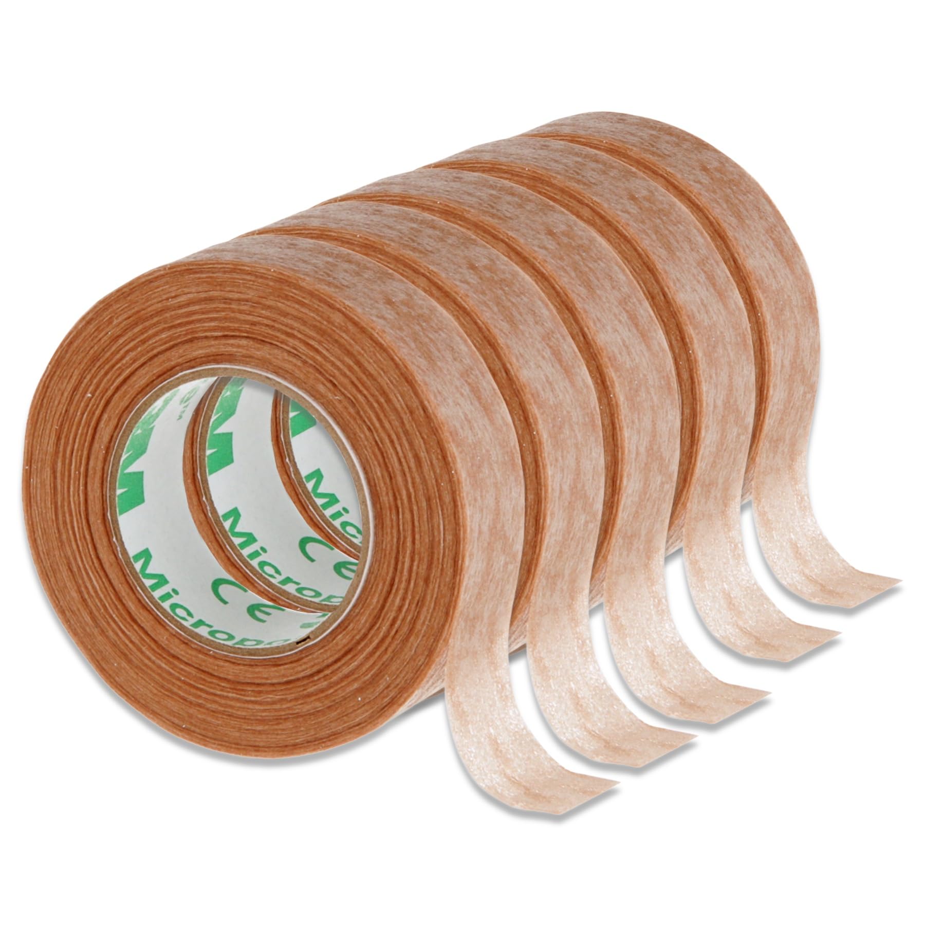 p-beauty Parent Micropore Vliespflaster 1,25cm, 2,5cm x 9,14m 1-3-5-Rollen