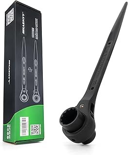 Carraca para andaimes de 19/22 mm, Gerüstbauknarre Ratchet Andamio Carraca Gerüstbauer-ratsche