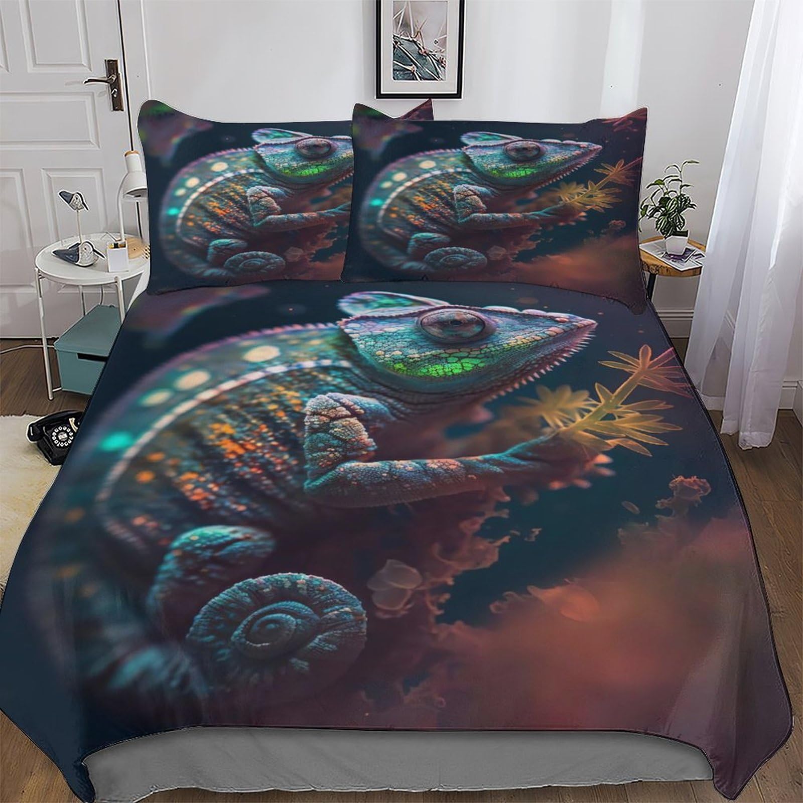 Housse de couette en douce microfibre lit 220x240 enfant et ado