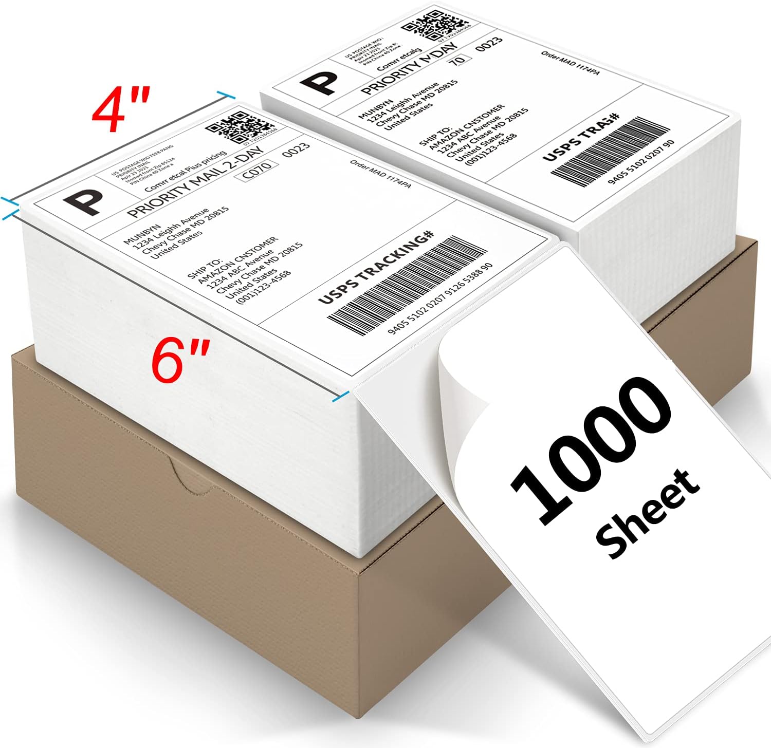 4x6 Thermal Labels,Linqool Shipping Labels1000pcs Kuwait Ubuy