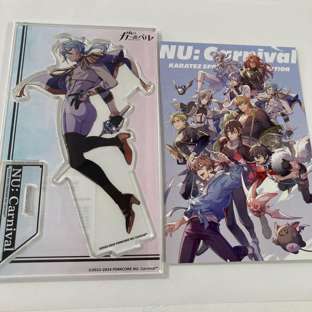 NU:カーニバル ぬカニ カラ鉄 缶バッジ アクスタ 特典 カード エドモンド NU:カーニバル ぬカニ カラ鉄 缶バッジ 特典 カード エスター