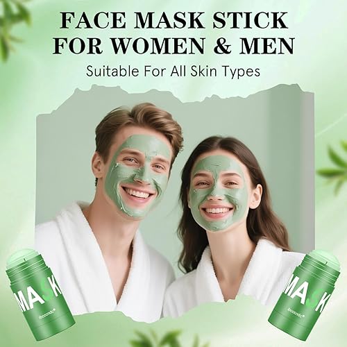 Miniatura 8 de Máscara de limpieza profunda de té verde, removedor de puntos negros con extracto de té verde, mascarilla de limpieza profunda para limpieza