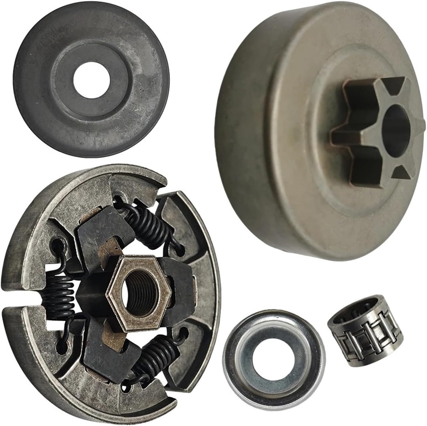 6T Clutch Drum Sprocket Washer Bearing Kit Fit for MS250 MS230 MS210 MS180 MS170 017 018 021 023 025 Chainsaw Parts