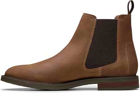 Amazon.com | Clarks Men's Jaxen Easy Chelsea Boot, Cola