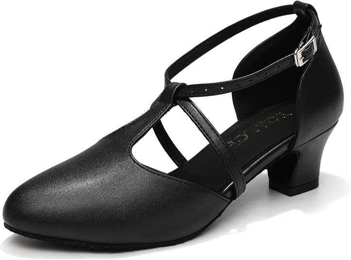 Scarpe Ballo Professionale DS272D Scarpe Da Ballo Latino Donna YCALCP - Tacco 4.5 Cm, Punta Chiusa, Per Salsa, Tango E Danza Moderna Scarpe Ballo Latino Donna YCALCP - 8