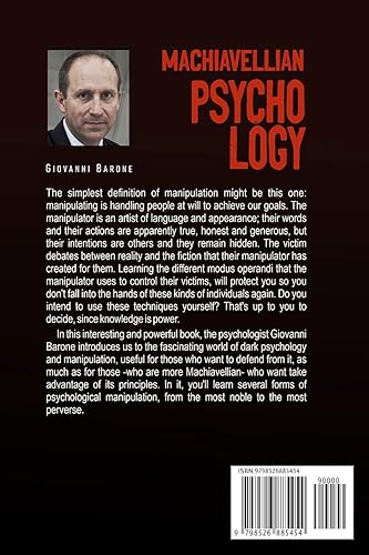 Miniatura 2 de Machiavellian Psychology Theory and techniques of dark psychology, manipulation and influence (Psychology for everyday life) (Spanish Edition)