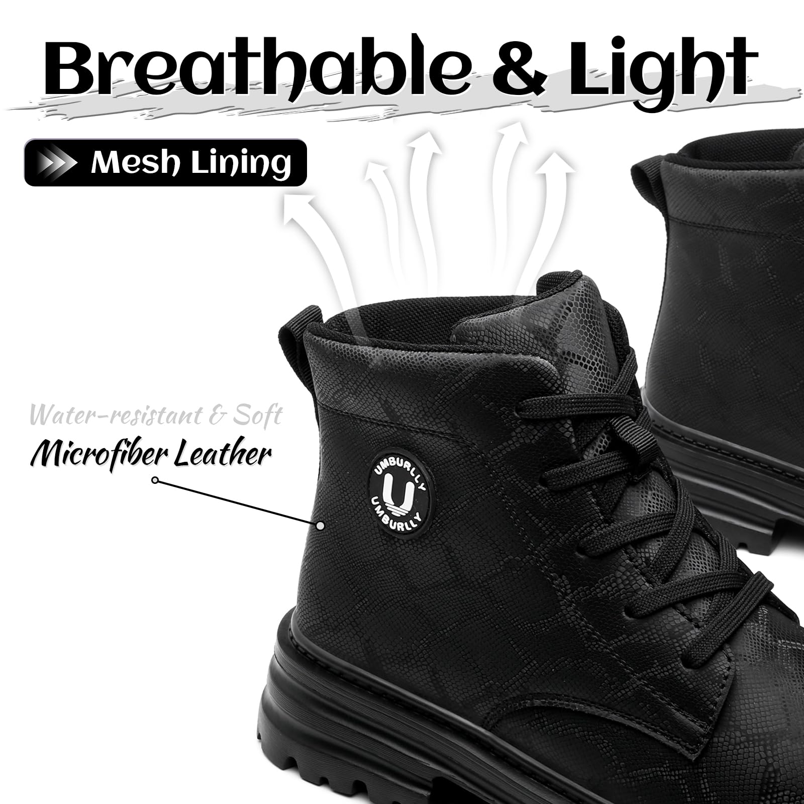 Sicherheitsschuhe Damen Leicht Bequem Arbeitsstiefel mit Stahlkappe Wasserdicht rutschfest Arbeitsschuhe Atmungsaktiv