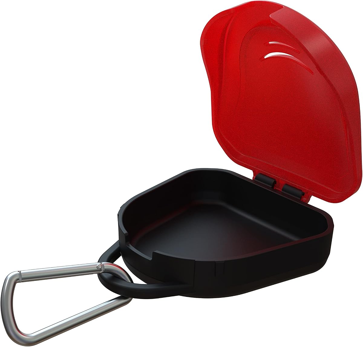 Ventilated Protective Mouth Guard Case - Red