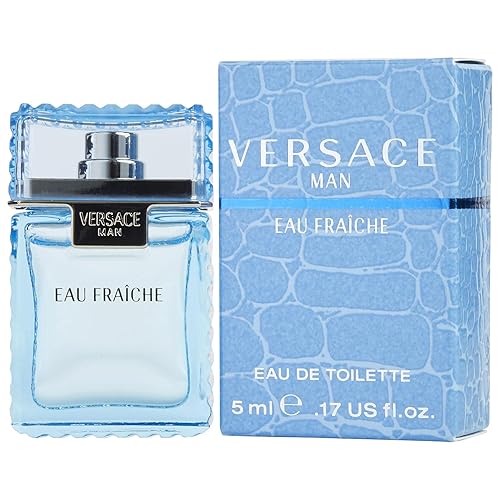 Versace Eau Fraiche de Versace Edt Splash (Mini) para hombre, 5 ml