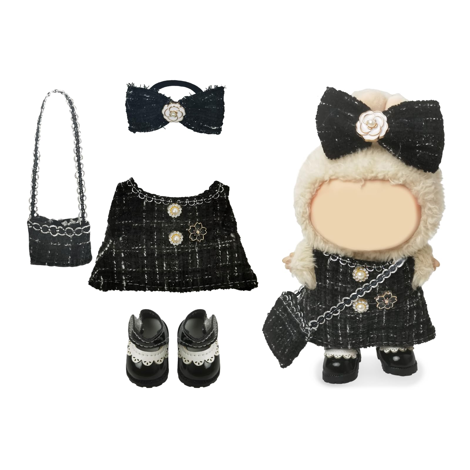 blue dress for baby girl Labubu Luxury Fashion Costume main image 0