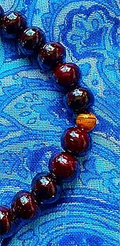 Amazon.co.jp: 金運爆上げ 美しい紅紫檀＋虎目石製 奈良 国宝