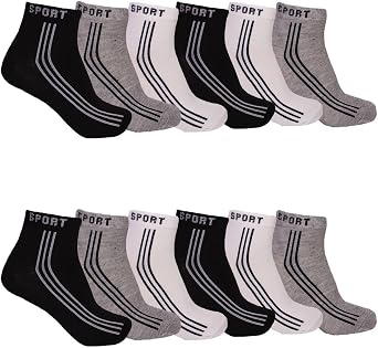 Ankle socks,Comfort Fit Lightweight -No Show Sock Low-Cut Athletic Men Women Cotton Socks