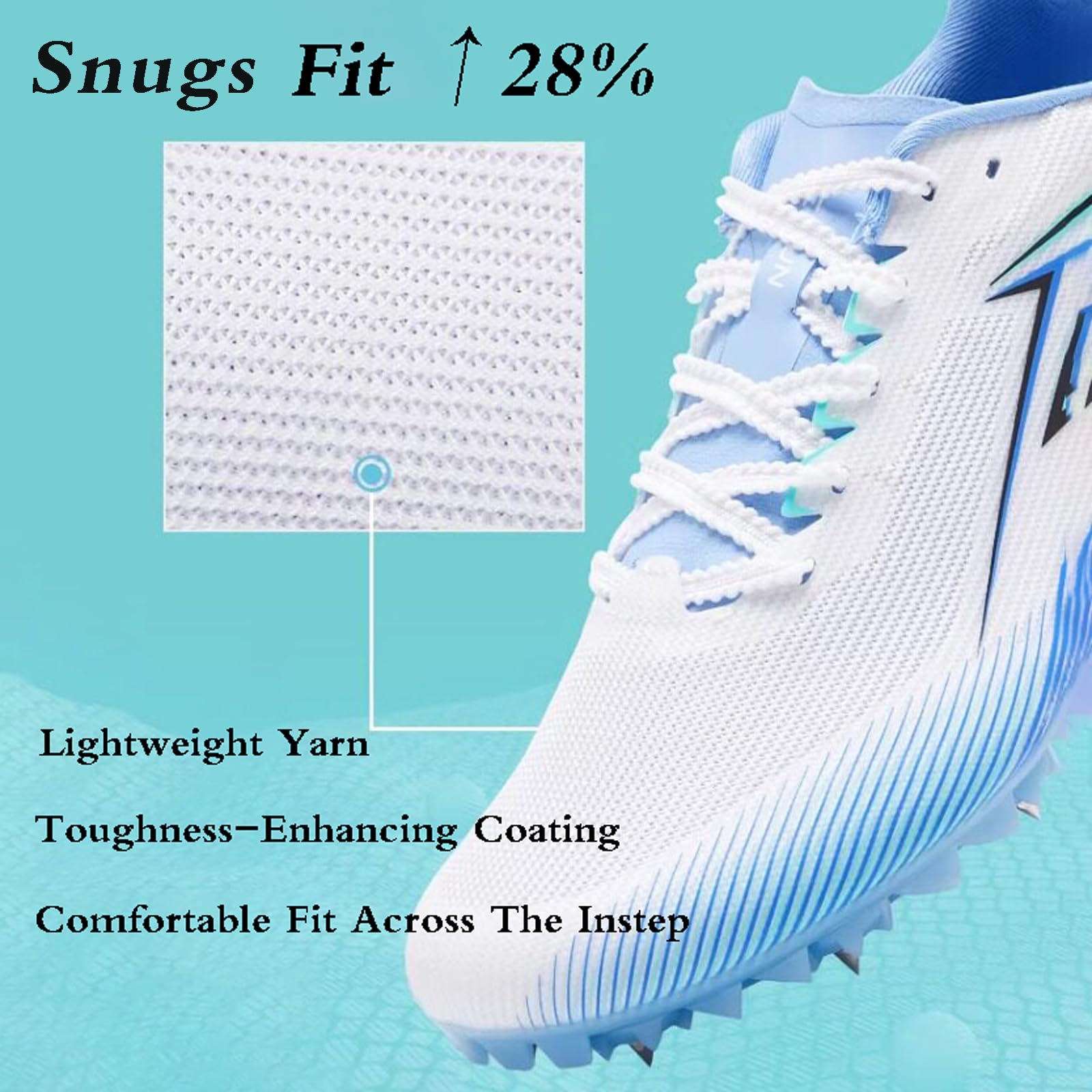 Zapatillas De Correr con Clavos,Atletismo Picos Zapatos,Zapatillas De Atletismo con Clavos Sprintes,Zapatillas Profesionales con Clavos para JóVenes,Ligeras,para Pista Y Campo