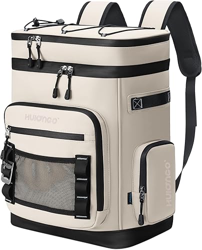 Miniatura 21 de Mochila enfriadora grande con aislamiento impermeable para hombres y mujeres, a prueba de fugas, para campamento, playa, pesca, picnic, viajes, al