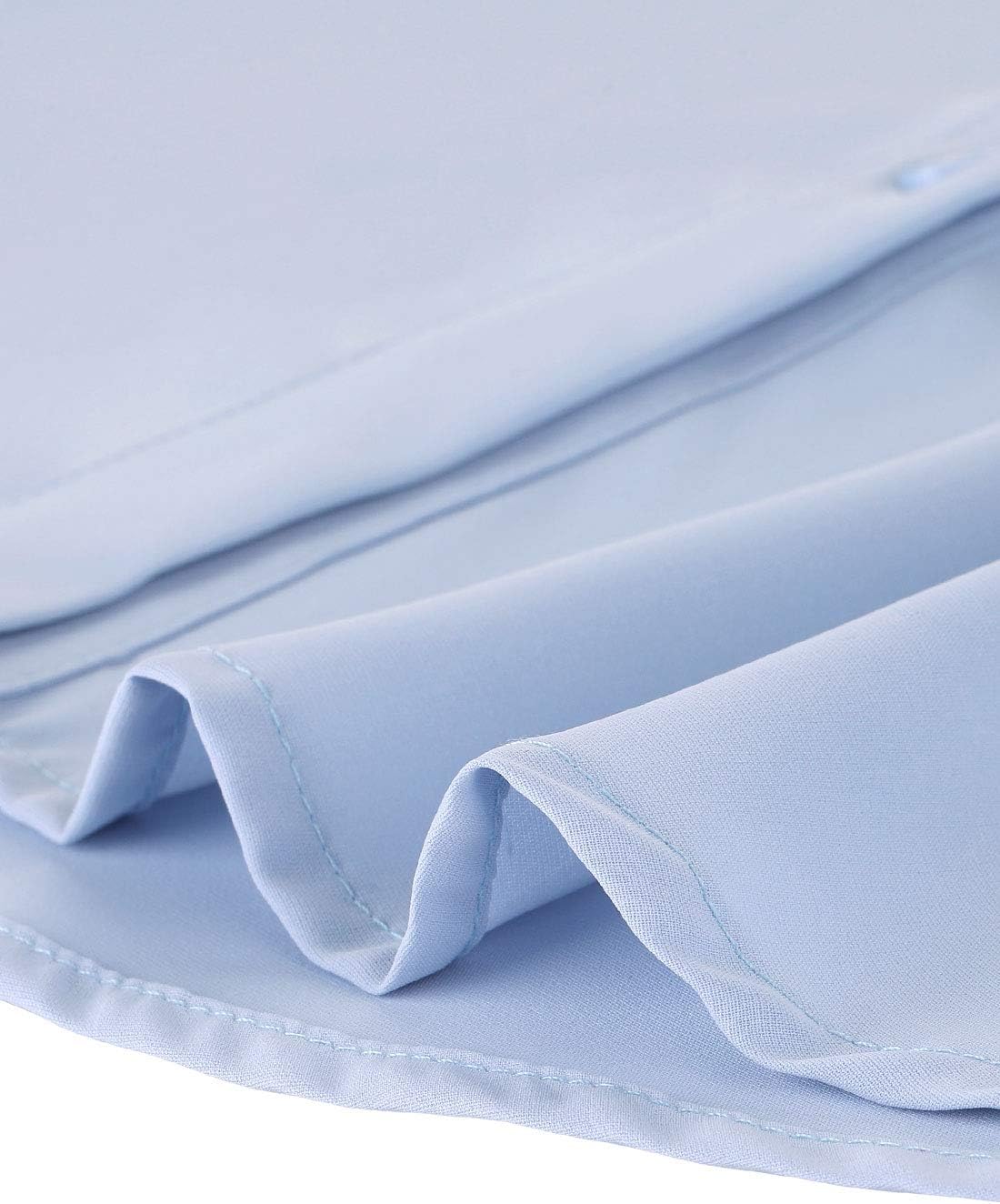 Allegra K Women's Long Sleeve Blouse Peter Pan Collar Shirt Button Down Work Business Casual Blouses 2025