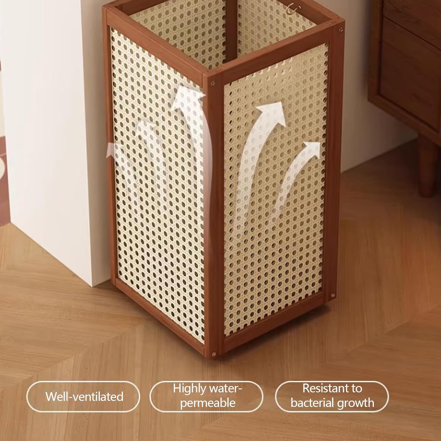 Square with Removable Drain Tray for Indoor and Outdoor Entryway Storage