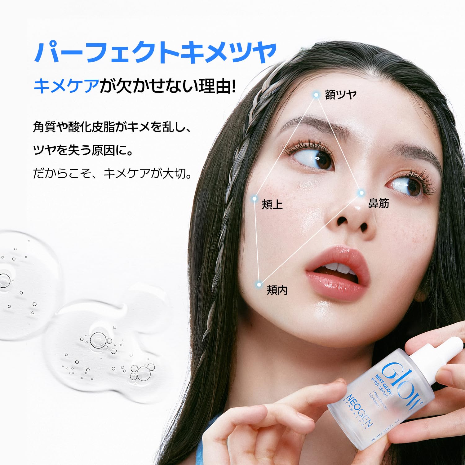 Amazon | [NEOGEN 公式] ネクスト グロー プレップ セラム 32ml / 導入