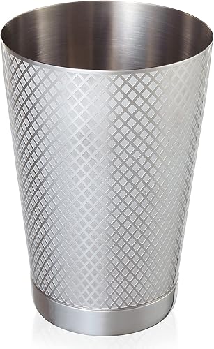 Miniatura 2 de Barfly Agitador de celosía de diamante de 18 oz, acero inoxidable