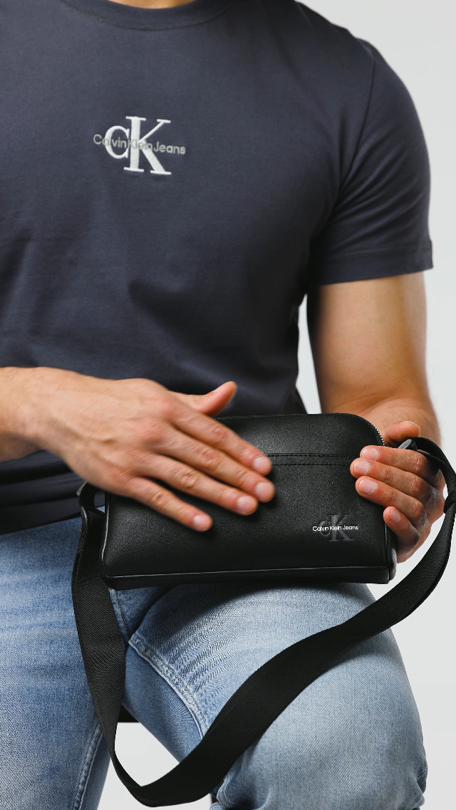 Calvin Klein crossbody tas CK Must zwart | wehkamp
