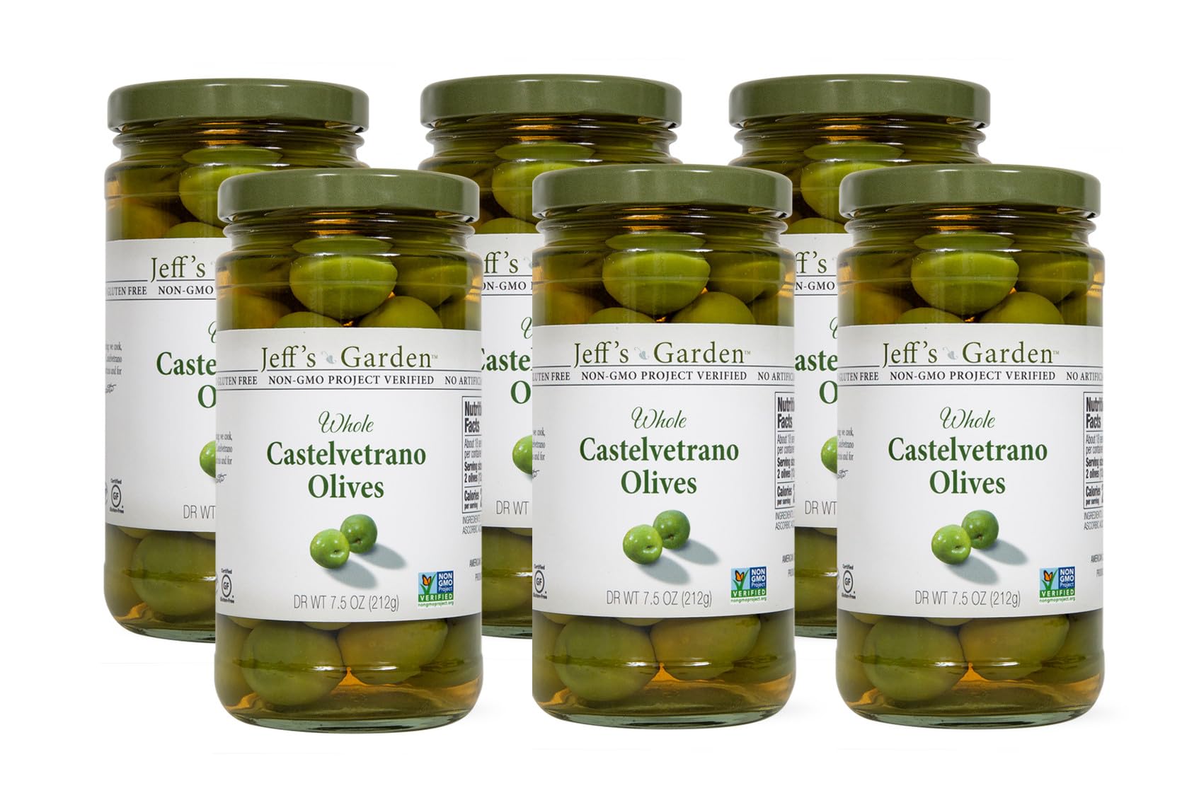 Amazon.com : Jeff's Garden Whole Castelvetrano Olives | Non-GMO