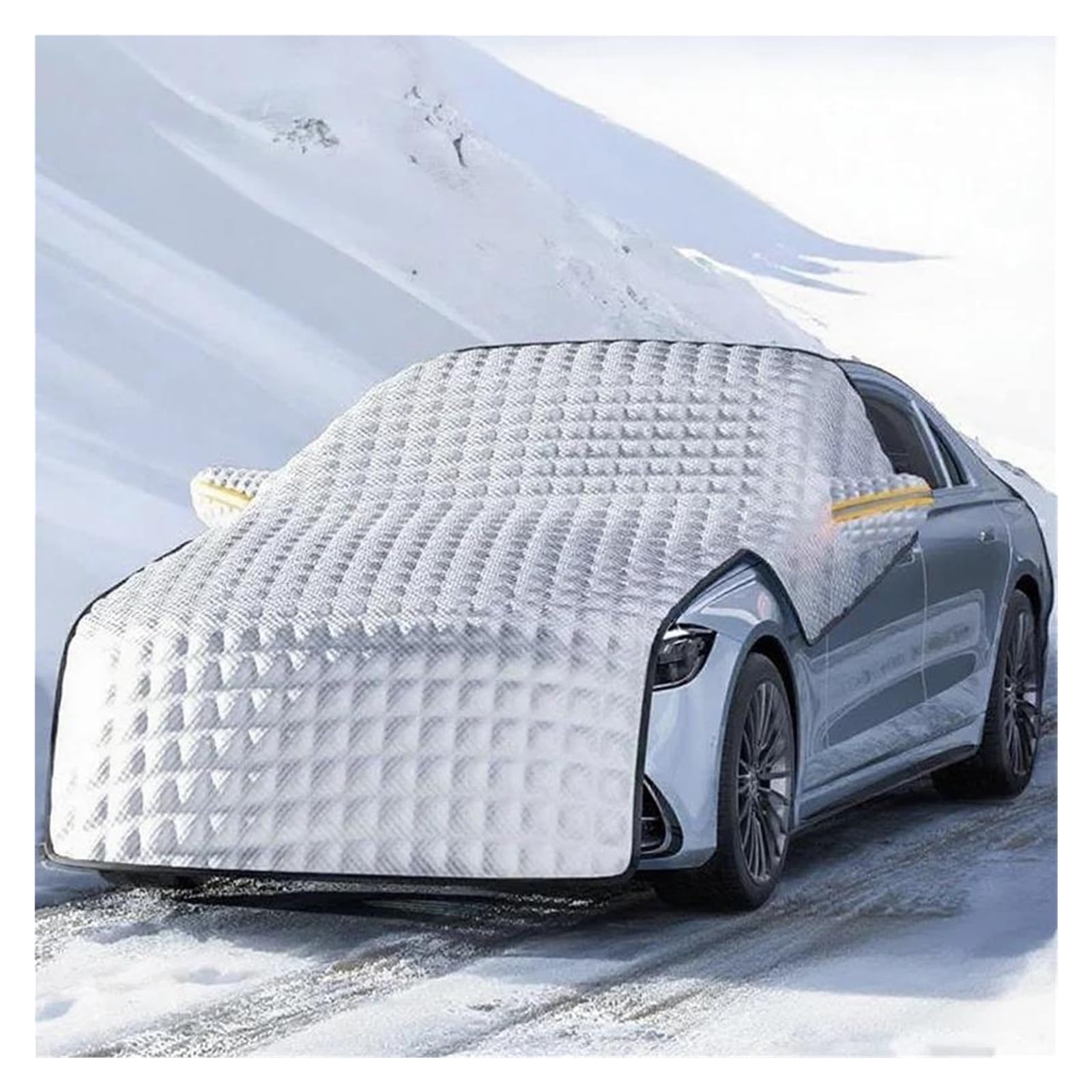 Copertura Parabrezza per Neve E Ghiaccio Parabrezza per Auto Parasole per Neve Protezione per Parabrezza Anteriore Estate Inverno