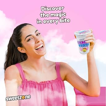 Sweetzone Candy Floss 20g x12 Pack Halal Tub