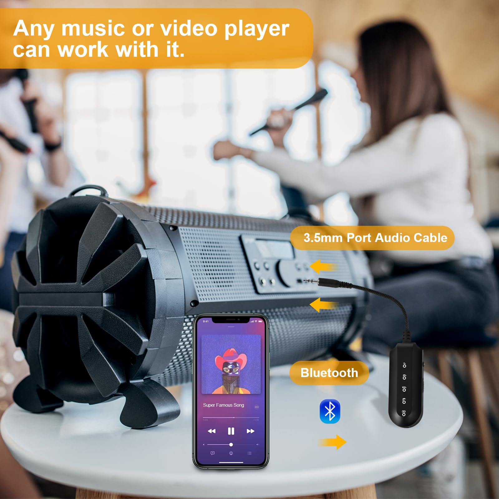Daffypop Ultimate Vocal Remover for Karaoke Machines – Portable, Bluetooth  Enabled, and AI-Powered for Perfect Karaoke Sessions : Buy Online at Best  Price in KSA - Souq is now Amazon.sa: Musical Instruments