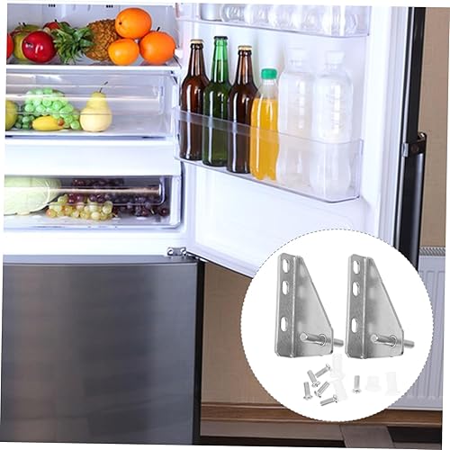 Miniatura 3 de Yardenfun Bisagras de nevera Bisagras de nevera Bisagras de puerta de congelador Bisagra de repuesto Bisagra de refrigerador Pequeña bisagra de