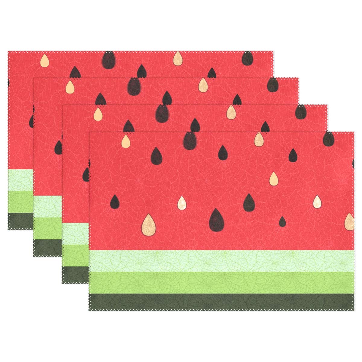 Quilted Watermelon Placemat Pattern FREE Quilt Patterns
