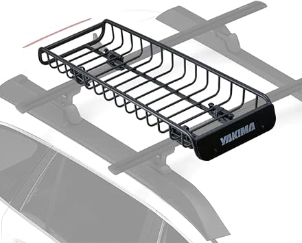 Yakima SkinnyWarrior Cargo Basket, Long and Narrow Roof Rack for Yakima Streamline Crossbars